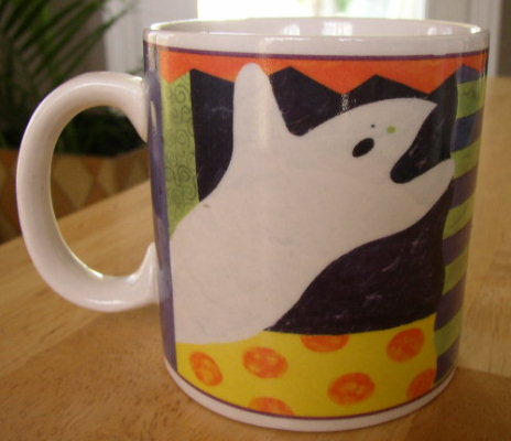 Sakura BOO TO YOU Kathy Hatch Design Halloween Coffee Mug